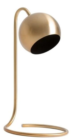 Lampe à Poser Métal Doré Dion