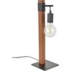Lampe Base Carrée - Métal Et Bois - H 50 X Ø 16 Cm - Chene -OSRAM || Philips || Bosch Soldes lampe base carree metal et bois h 50 x 16 cm chene 3188000769817 597812