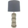 Lampe De Table Beton Gris Bety H 69 Cm