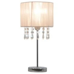 Lampe De Bureau Blanc Rond E27