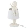 Lampe De Table Ange Résine Blanche Licia -OSRAM || Philips || Bosch Soldes lampe de table ange resine blanche licia 5415203951144 361494
