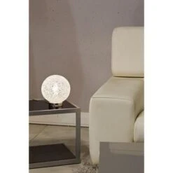 Lampe De Table Boule Rotin Blanc Jopun -OSRAM || Philips || Bosch Soldes lampe de table boule rotin blanc kitson 3248113159032 413475