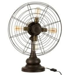 Lampe De Table Métal Marron Jibel