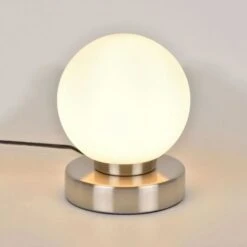 Lampe Seventy Touch¯ ON/OFF - Métal Et Verre - E14 - Ø12 Cm - Alu Brossé -OSRAM || Philips || Bosch Soldes lampe seventy touch on off metal et verre e14 12 cm alu brosse 3188000768667 1133463