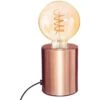 Lampe Socle Metal - Saba - Cuivre - H 10,5 Cm -OSRAM || Philips || Bosch Soldes lampe socle metal saba cuivre h 10 5 cm 3560234523081 823416