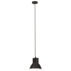 Lampe Suspendue 25 W Noir Rond 17 Cm E27 -OSRAM || Philips || Bosch Soldes lampe suspendue 25 w noir rond 17 cm e27 3666722779937 950288