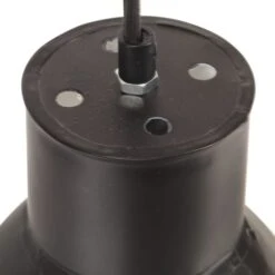 Lampe Suspendue 25 W Noir Rond 17 Cm E27 -OSRAM || Philips || Bosch Soldes lampe suspendue 25 w noir rond 17 cm e27 3666722779937 950291