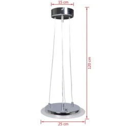 Lampe Suspendue à LED 6x2W Rond -OSRAM || Philips || Bosch Soldes lampe suspendue a led 6x2w rond 3666722778350 603611