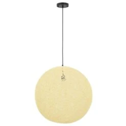 Lampe Suspendue Crème Sphère 55 Cm E27 -OSRAM || Philips || Bosch Soldes lampe suspendue creme sphere 55 cm e27 8719883586274 550036