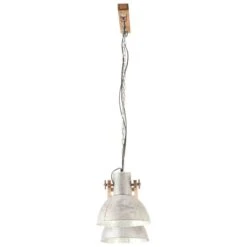 Lampe Suspendue Industrielle 25 W Argenté 109 Cm E27 -OSRAM || Philips || Bosch Soldes lampe suspendue industrielle 25 w argente 109 cm e27 3666722350280 949901