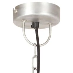 Lampe Suspendue Industrielle 25 W Argenté Rond 32 Cm E27 -OSRAM || Philips || Bosch Soldes lampe suspendue industrielle 25 w argente rond 32 cm e27 3666722350082 950183
