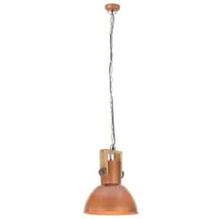 Lampe Suspendue Industrielle 25 W Cuivre Rond Manguier 42cm E27 -OSRAM || Philips || Bosch Soldes lampe suspendue industrielle 25 w cuivre rond manguier 42cm e27 3666722348980 951812