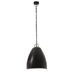 Lampe Suspendue Industrielle 25 W Noir Rond 32 Cm E27 -OSRAM || Philips || Bosch Soldes lampe suspendue industrielle 25 w noir rond 32 cm e27 3666722350068 950198