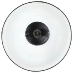 Lampe Suspendue Industrielle 25 W Noir Rond Manguier 32 Cm E27 2 -OSRAM || Philips || Bosch Soldes lampe suspendue industrielle 25 w noir rond manguier 32 cm e27 8720286071038 951759