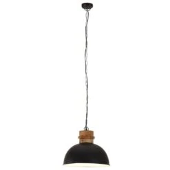 Lampe Suspendue Industrielle 25 W Noir Rond Manguier 42 Cm E27 -OSRAM || Philips || Bosch Soldes lampe suspendue industrielle 25 w noir rond manguier 42 cm e27 3666722348935 951861