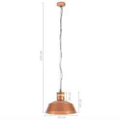 Lampe Suspendue Industrielle 42 Cm Cuivre E27 -OSRAM || Philips || Bosch Soldes lampe suspendue industrielle 42 cm cuivre e27 3666722349079 951688