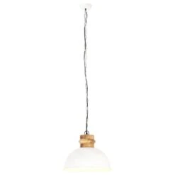 Lampe Suspendue Industrielle Blanc Rond 42 Cm E27 Manguier -OSRAM || Philips || Bosch Soldes lampe suspendue industrielle blanc rond 42 cm e27 manguier 3666722348911 951887