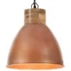 Lampe Suspendue Industrielle Cuivre Fer Et Bois Solide 46cm E27 -OSRAM || Philips || Bosch Soldes lampe suspendue industrielle cuivre fer et bois solide 46cm e27 3666722348706 952117