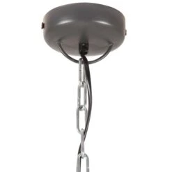 Lampe Suspendue Industrielle Gris Rond 32 Cm E27 Manguier 2 -OSRAM || Philips || Bosch Soldes lampe suspendue industrielle gris rond 32 cm e27 manguier 3666722348775 952060