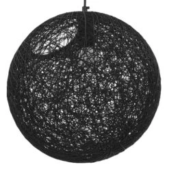 Lampe Suspendue Noir Sphère 35 Cm E27 -OSRAM || Philips || Bosch Soldes lampe suspendue noir sphere 35 cm e27 8719883586229 550077