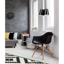 Lampe Suspension 3 Lumières Métal Noir Udson -OSRAM || Philips || Bosch Soldes lampe suspension 3 lumieres metal noir huron 3248116213304 413708