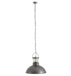 Lampe Suspension Métal Argenté Jibel