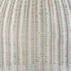 Lampe Suspension Osier Blanc Nathi D 60 X H 60 Cm -OSRAM || Philips || Bosch Soldes lampe suspension osier blanc 8435471806264 575991