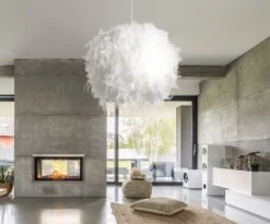 Lampe Suspension Plumes Blanches Rivaj -OSRAM || Philips || Bosch Soldes lampe suspension plumes blanches javier 3248116270031 413515