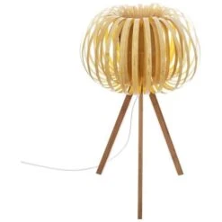 Lampe Trépied - E14 - 40 W - H. 55 Cm - Sable