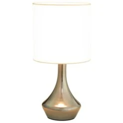 Lampes De Table 2 Pcs Bouton Tactile Blanc E14 -OSRAM || Philips || Bosch Soldes lampes de table 2 pcs bouton tactile blanc e14 3666722609814 549756