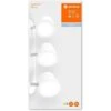 LEDVANCE LED Spot Applique Triple - 3 X 7W - IP44 - Blanc - Chaud/Froid -OSRAM || Philips || Bosch Soldes ledvance led spot applique triple 3 x 7w ip44 blanc chaud froid 4058075399594 599910