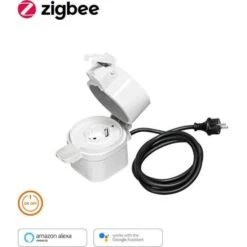 LEDVANCE SMART+ ZigBee OUTDOOR PLUG /Prise Extérieure Connectée -OSRAM || Philips || Bosch Soldes ledvance smart zigbee outdoor plug prise exterieure connectee 4058075209985 753715