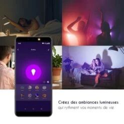 Logicom Home - Ampoule Connectée E14 5W WiFi 2.4 GHz -OSRAM || Philips || Bosch Soldes logicom home ampoule connectee e14 5w wifi 2 4 ghz 3483079756523 559883