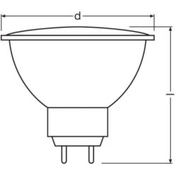 OSRAM Lot De 2 Ampoules Halogenes Decostar 51 Star GU5.3 - 50 W -OSRAM || Philips || Bosch Soldes lot de 2 ampoules halogenes decostar 51 star gu5 3 50 w 4008321200440 565105