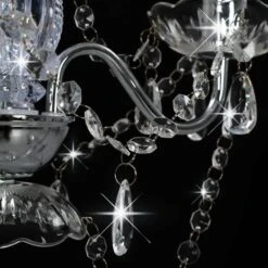 Lustre Avec Perles Argenté Rond 3 X E14 -OSRAM || Philips || Bosch Soldes lustre avec perles argente rond 3 x e14 3666722448840 788156