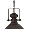 Lustre Industriel Métal Gris Rouillé Sahy -OSRAM || Philips || Bosch Soldes lustre industriel metal gris rouille sahy 222981