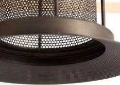 Lustre Industriel Métal Noir Patine Ferhat -OSRAM || Philips || Bosch Soldes lustre industriel metal noir patine ferhat 8430026950201 223003