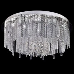Lustre Plafonnier LED En Cristal Diamètre De 55 Cm -OSRAM || Philips || Bosch Soldes lustre plafonnier led en cristal diametre de 55 cm 8718475946236 1270735