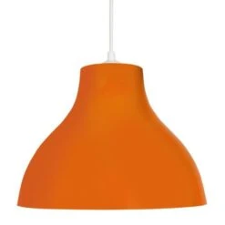 Lustre - Suspension E27 25 W Ø29,5cm Orange