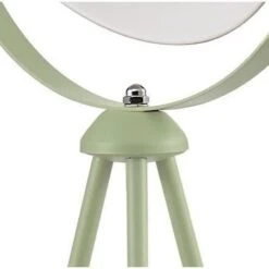 MOVIE Lampadaire Trépied - H 148 Cm - Tete : Ø 35 Cm - Vert Amande Et Blanc -OSRAM || Philips || Bosch Soldes movie lampadaire trepied h 148 cm tete 35 cm vert amande et blanc 3248116652615 565198