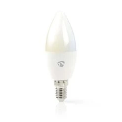 NEDIS Ampoule LED Intelligente WiFi - Blanc Chaud A Blanc Froid - E14