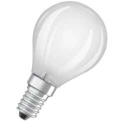 OSRAM Ampoule LED E14 Sphérique Dépolie 4 W équivalent A 40 W Lumiere Du Jour