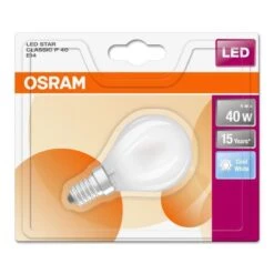OSRAM Ampoule LED E14 Sphérique Dépolie 4 W équivalent A 40 W Lumiere Du Jour -OSRAM || Philips || Bosch Soldes osram ampoule led e14 spherique depolie 4 w equivalent a 40 w lumiere du jour 4058075815193 1329043