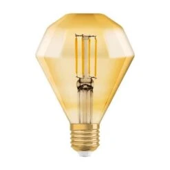 OSRAM Ampoule LED E27 Diamond Vintage Edition 1906 - 4,5 W - Ambré