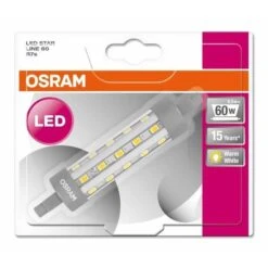 OSRAM Ampoule LED R7S 7 W équivalent A 60 W Blanc Chaud -OSRAM || Philips || Bosch Soldes osram ampoule led r7s 7 w equivalent a 60 w blanc chaud 4052899961258 514457