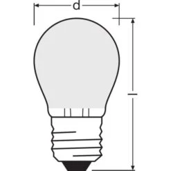 OSRAM Ampoule LED Sphérique Verre Dépoli - 4 W = 40 W - E27 - Blanc Froid -OSRAM || Philips || Bosch Soldes osram ampoule led spherique verre depoli 4 w 40 w e27 blanc froid 4058075435124 659510