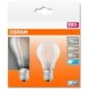 OSRAM Boite De 2 Ampoules LED Standard Verre Dépoli - 7,5W équivalent 75W E27 - Blanc Froid -OSRAM || Philips || Bosch Soldes osram boite de 2 ampoules led standard verre depoli 7 5w equivalent 75w e27 blanc froid 4058075435308 598294
