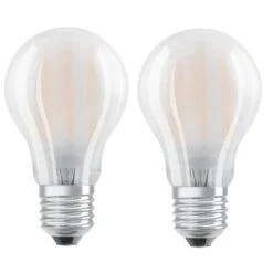 OSRAM Lot De 2 Ampoules E27 LED Standard Dépolie 8 W équivalent A 75 W Blanc Chaud -OSRAM || Philips || Bosch Soldes osram lot de 2 ampoules e27 led standard depolie 8 w equivalent a 75 w blanc chaud 4058075815735 514524
