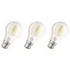 OSRAM Lot De 3 Ampoules LED B22 Standard Claire 7 W équivalent A 60 W Blanc Chaud -OSRAM || Philips || Bosch Soldes osram lot de 3 ampoules led b22 standard claire 7 w equivalent a 60 w blanc chaud 4058075819498 514322