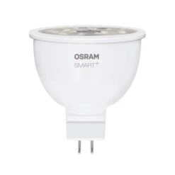 OSRAM Smart+ Spot LED Connectée - GU5.3 Dimmable Blanc Chaud/Froid 5W (=35W) - Pilotable Via Une Passerelle Zigbee